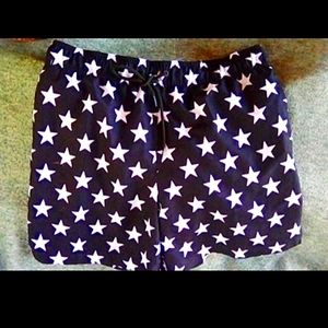 Men's 4th of July Swim Trunks Medium NWOT